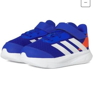 Adidas Kids' Blue and White Sneakers